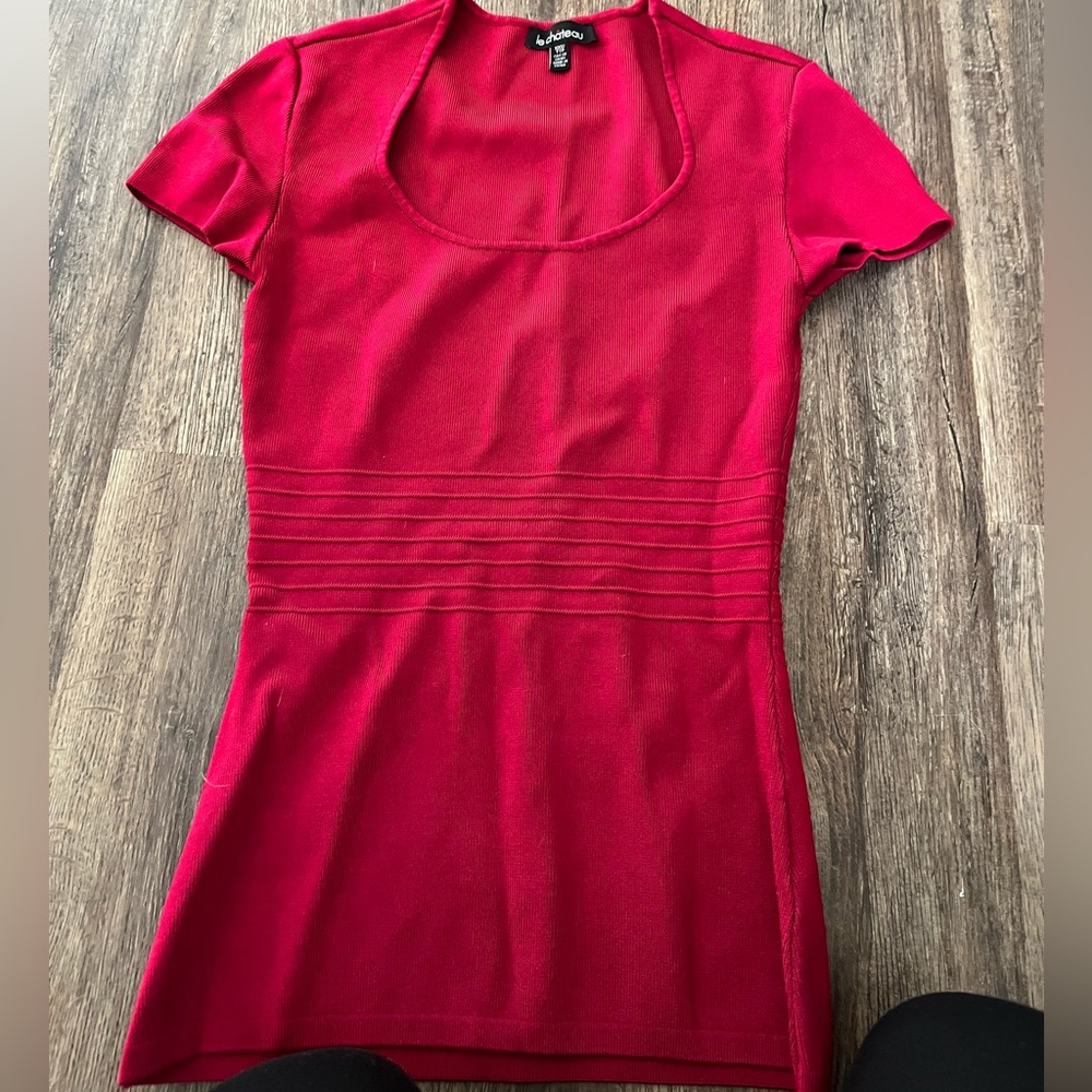 Red 90’s top - Picture 2 of 2